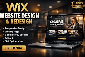 optimize customized wix responsive website and clickfunnel webflow