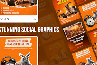 create social media content posts and 30 day plan