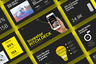 redesign presentation investor pitch deck polish sales powerpoint presentation