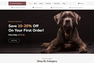 design pet shopify store shopify pet store shopify pet supplies shopify website