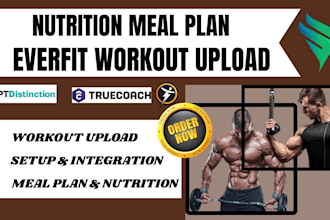 transfer and upload workout program to everfit trainerize truecoach fitness app