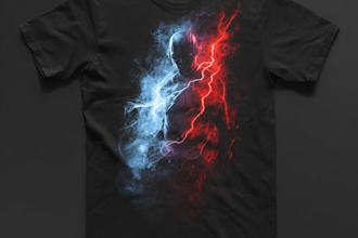 design a creative graphic t shirt design