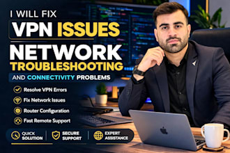 fix VPN, network connectivity and router issues