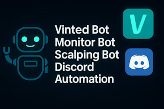 create custom vinted bot discord vinted bot scraping bot and vinted monitor bot
