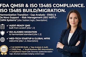 build your fda qmsr and iso 13485 medical device quality system