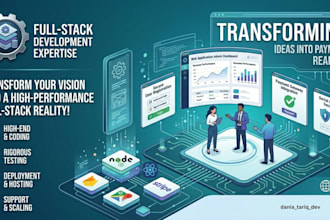 create a scalable and secure full stack solution for your project
