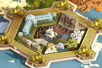 professional minecraft builder, server spawn, lobby, minecraft world map, castle
