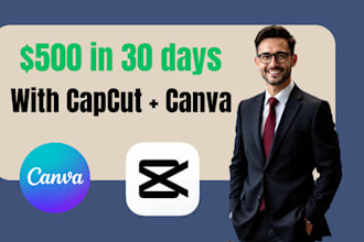 design viral youtube thumbnails and capcut video templates