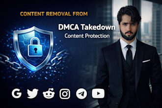 perform rapid dmca takedown for internet content