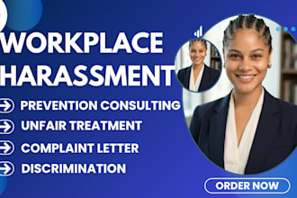 create professional workplace harassment policies and prevention consulting