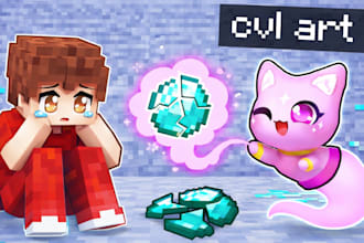 make high engaging minecraft roblox youtube thumbnails