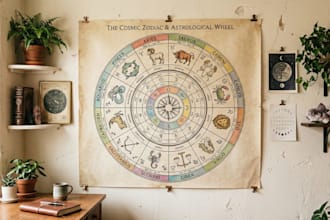 create a natal birth chart for you using ai