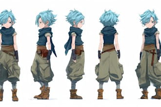 design a anime character for you