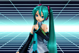 create, convert and edit 3d character rigging, mmd,  vrm, vtuber ,vroid