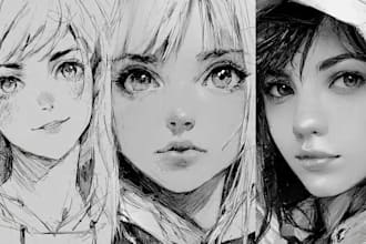 sketch you anime sketch art