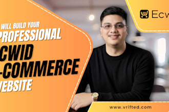 develop your professional ecwid ecommerce website