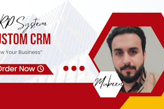 build custom CRM or erp system for your business using django and postgresql