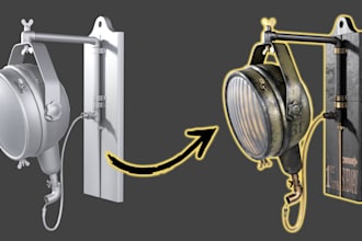 create realistic pbr textures for your 3d game assets