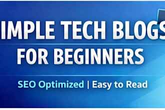 write technology blog articles