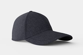 3d cap modeling, 3d trucker cap and custom hat, 3d rendering