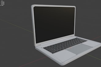 create 3d assets on blender