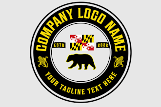 do super grizzly bear, head, wolf, sport mascot logo