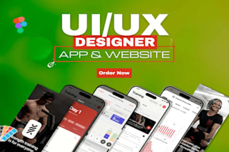 design mobile and web app UI UX in figma