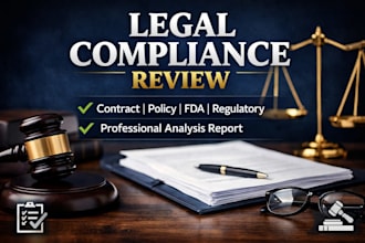 do legal compliance review, fda, contract, privacy policy
