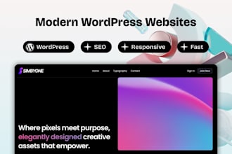 create a wordpress website