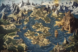 create custom dnd battle maps, rpg maps, fantasy maps