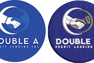 do embroidery digitizing any size dst file emb