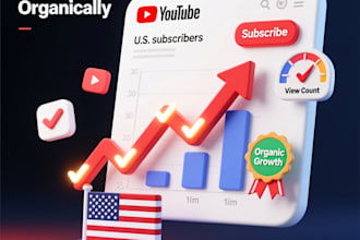 grow USA subscribers and view organic on your youtube channel or new channel