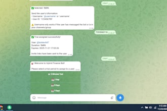 build telegram bot shop, mini app, and subscription system