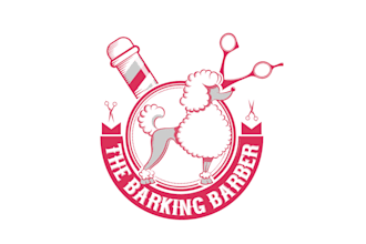 design a clean and professional grooming logo for your brand
