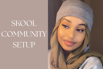 skool community setup skool online community setup skool community manager setup