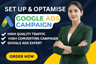 setup profitable google ads PPC campaigns for leads and sales