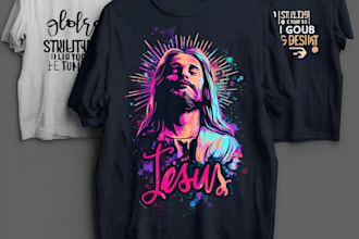 do christian t shirt design for male, female, brand and apparel