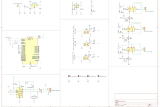 do professional pcb design schematic and layout in kicad or easyeda
