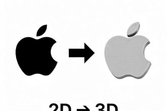 convert 2d logo or image to 3d model stl 3mf for 3d printing