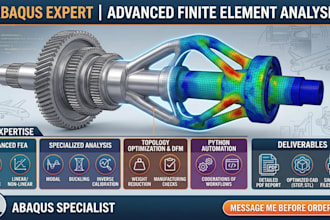 do advanced finite element analysis fea using abaqus