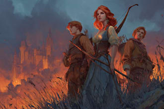 draw fantasy illustrations and covers