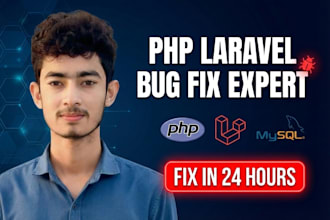 fix php laravel bugs errors and issues in your website