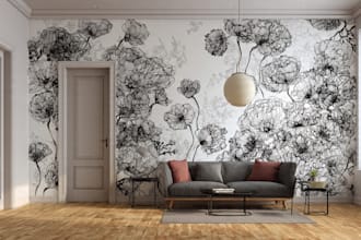 design creative wall art, doodle, decals, murals