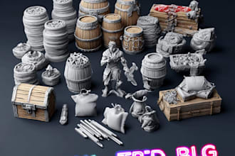 provide mega stl bundle pack 3d stl ready to print