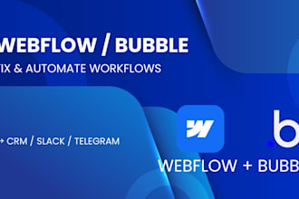 automate your webflow or bubble workflows