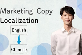 be your expert chinese copywriter and localization specialist