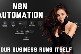 build n8n automation workflows for leads, CRM and ai tasks