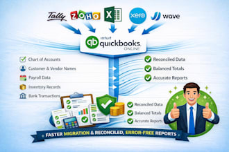 migrate your accounting into quickbooks online from any software