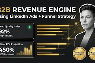 scale your b2b revenue with linkedin ads and funnel strategy