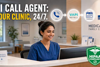build a hipaa compliant ai voice agent for healthcare and medical clinics
